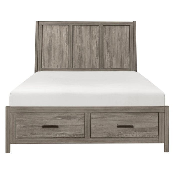 Bainbridge (3) Eastern King Platform Bed with Footboard Storage image