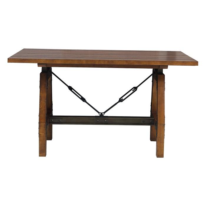 Holverson Counter Height Table in Rustic Brown 1715-36 image