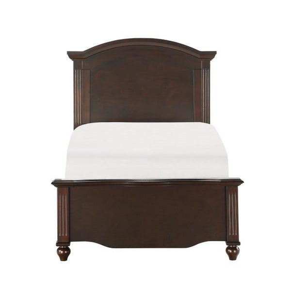 Meghan Twin Panel Bed in Espresso