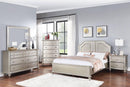 Mcraft Easter King Bed in Silver