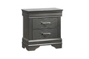 Liihfd Night Stand in Dark Gray