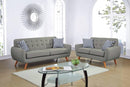 Boxiny 2-Pcs Sofa Set in Grey