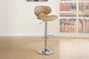 Huifur Adjustable Bar Stool in Light Brown