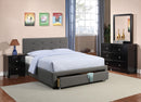 Liihcc Full Bed W/Drawer in Grey / Black