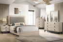 Liihfd King Bed in Foil Beige