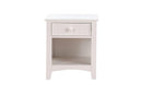 Mcraft Night Stand in White