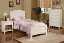 Mcraft Twin Bed in White