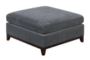Taiyus Ottoman in Ash Grey