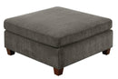 Taiyus Ottoman in Grey