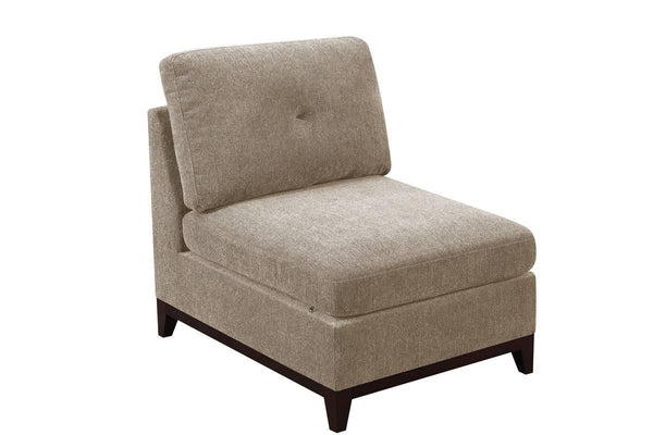 Taiyus Armless Chair in Camel