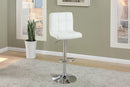 Uefurn Adjustable Bar Stool in White