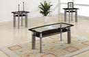 Tjitra 3-Pcs Coffee Table Set in Sliver Black