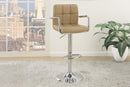 Uefurn Adjustable Bar Stool in Light Brown
