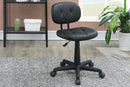 Uefurn Office Chair/Faux Leather in Black