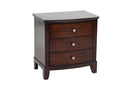 Vfvnco Night Stand in Dark Cherry