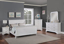 Vfvnco Queen Bed in White