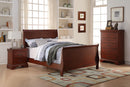 Vfvnco Twin Bed/Cherry in Cherry