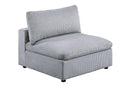 Winwoo Armless Chair in Light Gray