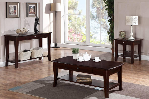 Sfvnco Coffee Table W. Drawer in Espresso