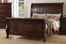 Viethn Queen Bed/Antique Cherry Finish in Antique Cherry