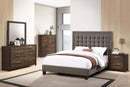 Vphong Queen Bed in Brown / Espresso