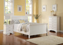 Vfvnco Twin Bed/White in White
