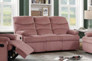Taiyus Recliner Sofa in Blush Pink image