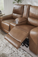 DeepWakes Power Reclining Loveseat with Console