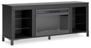 Cayberry 60" TV Stand with Electric Fireplace