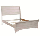 Crown Mark Furniture Coralee King Sleigh Bed in White B8130-K