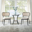 3 Pcs Table & Chairs Set