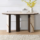 Console Table W/Marble Top