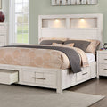 KARLA Cal.King, E.King & Queen Bed, Gray & White