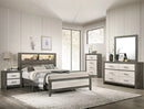 RHETT QUEEN PLATFORM BED IN 1 BOX