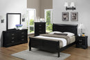 Crown Mark Furniture Louis Philip Full Bed in Black image