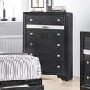Crown Mark Regata Chest in Black image