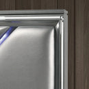 Emmeline Bed Silver & White