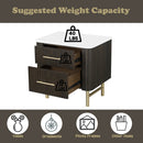 Nightstand w/Marble Top