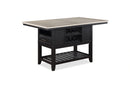 Crown Mark Furniture Frey Counter Height Table in Dark Brown image