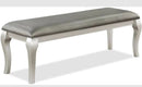 Crown Mark Furniture Caldwell Bench in Light Champagne image