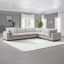 Modular RF Loveseat w/2 Pillows