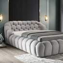 Newquay Bed Black, White, & Gray