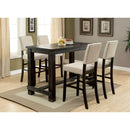 Sania 5 Pc Bar Table Set Black