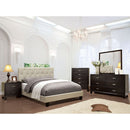 Leeroy Bed Ivory & Brown