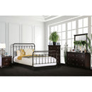 Iria Bed Brown & Black