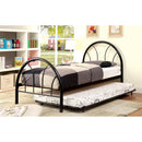 Rainbow Full Bed Black, White, Silver, Black, & Green