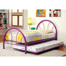 Rainbow Full Bed Black, White, Silver, Black, & Green