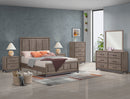 Crown Mark Furniture River Dresser Mirror in Brown image