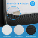 Hollyhock 4" Twin Tri-Fold Memory Foam Topper