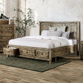 Oakridge Bed Brown & Grey